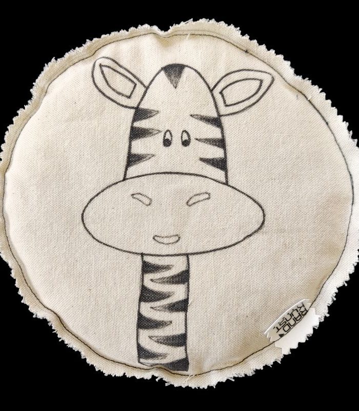 Dinkelkissen Zebra